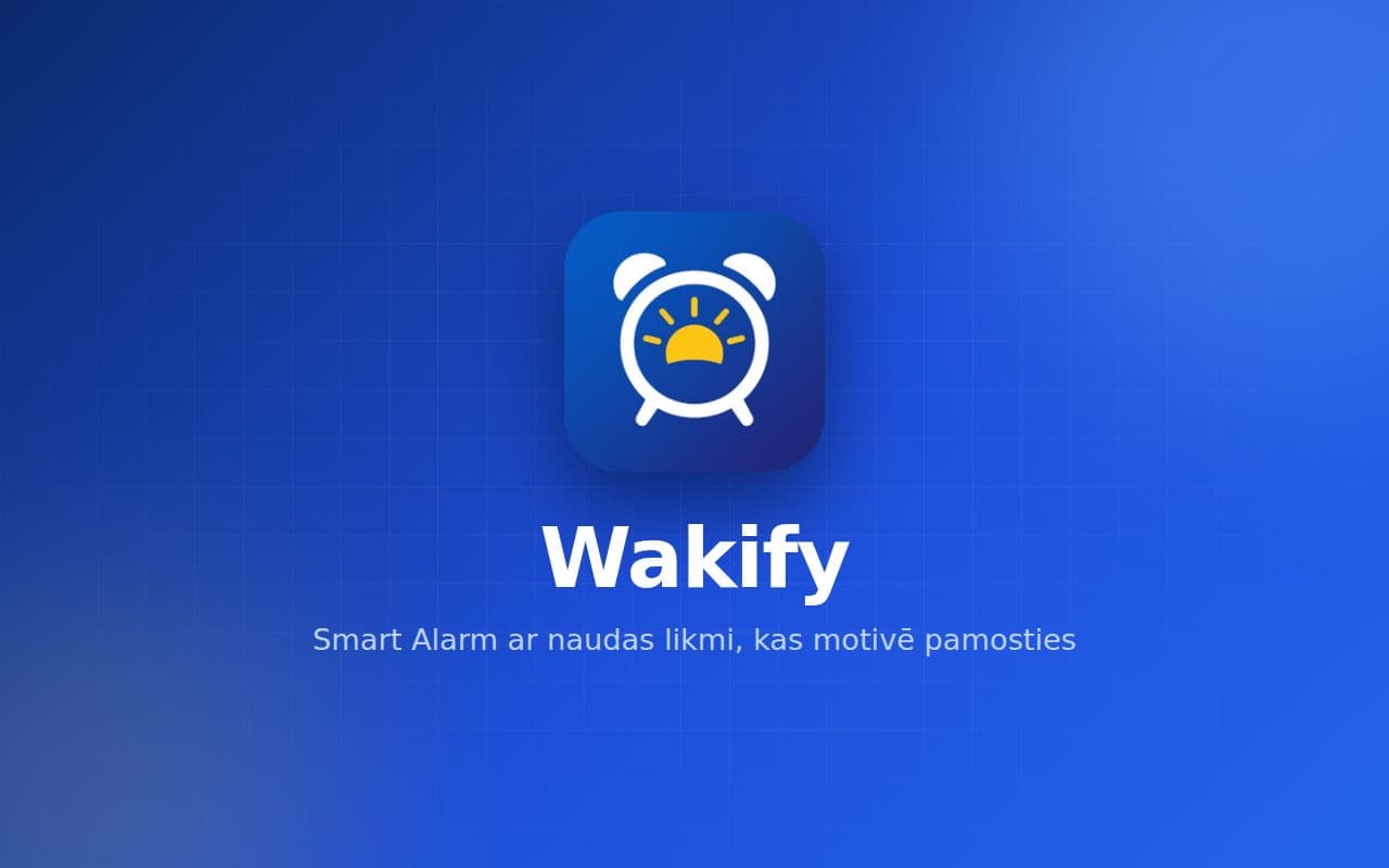 Wakify Smart Alarm lietotnes ikona